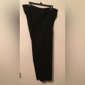 Zac & Rachel Black Textured Pencil Skirt